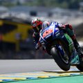 MotoGP: Prancūzijoje triumfavo M. Vinalesas, V. Rossi krito nuo motociklo