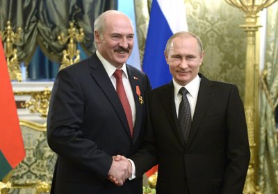 A. Lukašenka ir V. Putinas