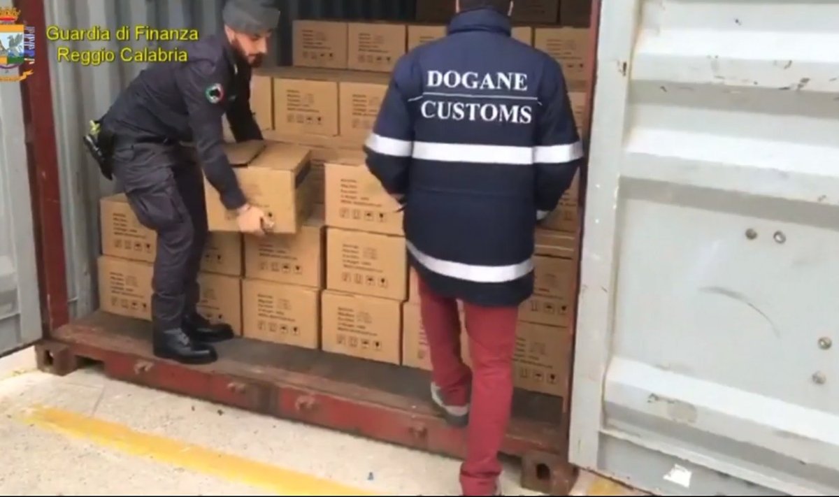 Italijoje konfiskuota IS „kovotojų narkotikų“ už 50 mln. eurų