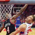 NBA: B. Griffinas vėl atliko monstrišką dėjimą, o „Clippers“ artėja link pusfinalio