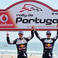 WRC: Portugalijos ralyje antrąją pergalę iškovojo S. Ogier