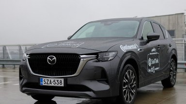 Naujo „Mazda CX-60“ testas: šešių cilindrų motorai ir „Premium“ pretenzijos