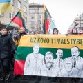 Tautininkų eitynėse vėl skambėjo šūkis „Lietuva – lietuviams“