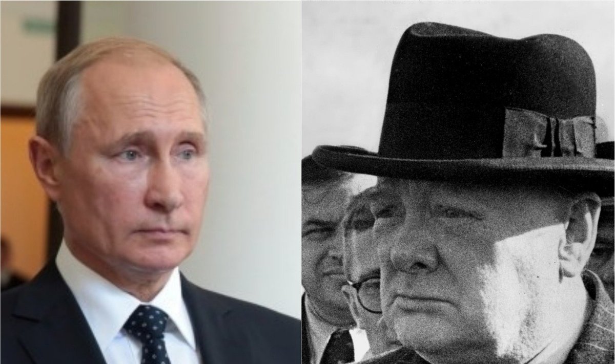 Vladimiras Putinas, Winstonas Churchillis