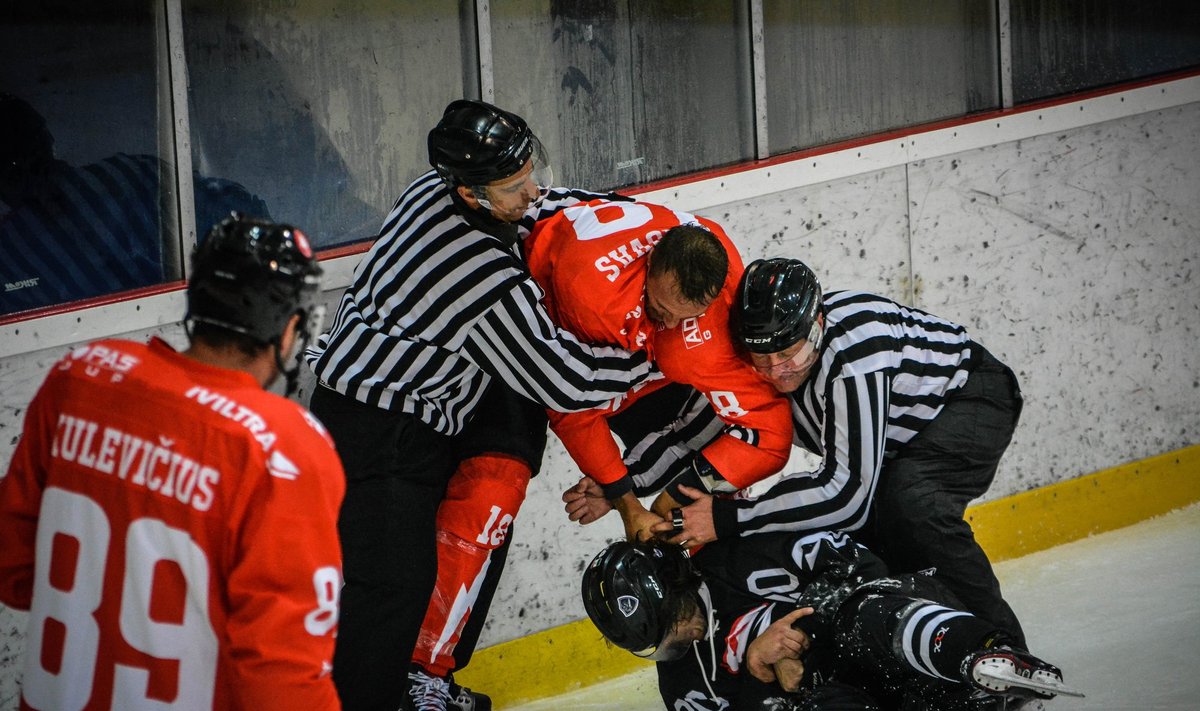 Elektrėnų "Energija"  - Vilniaus "Hockey Punks"/ FOTO: Titas Pacauskas