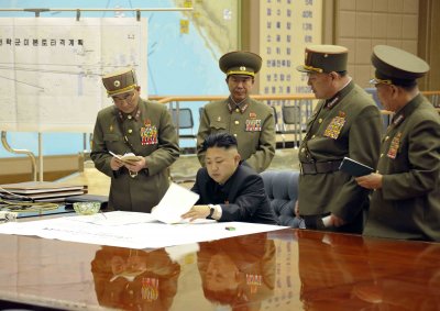 Šiaurės Korėjos lyderiui pristatomas JAV puolimo planas