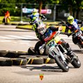 Elektrėnuose – ekstremalus „Supermoto“ išbandymas motociklininkams: griuvo net čempionai