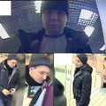Muitinės kriminalistai prašo atpažinti vaizdo kameromis užfiksuotus vyrus