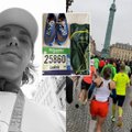 Po Paryžiaus maratono skausmus jaučiantis Dovydas Laukys apie tai, kas vyko kirtus finišą: džiaugsmas, ašaros, skausmas bėgikų veiduose