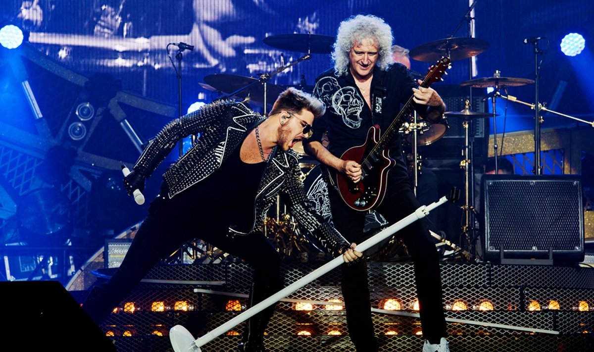 Queen koncertų akimirkos