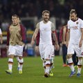 „Roma“ klubo pergalių serija Italijos čempionate baigėsi Turine