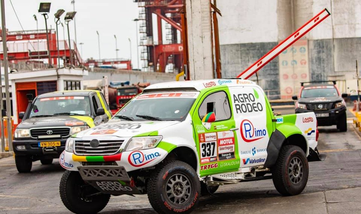 "Agrorodeo" Dakaro ralio komandos bolidas