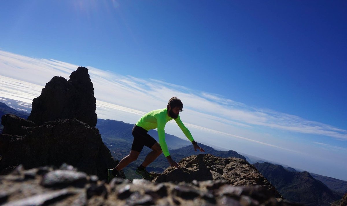 Šeštadienį Ispanijoje vykusiame prestižiniame 125 km kalnų bėgime „Trans Grancanaria“ Vaidas Žlabys užėmė antrąją vietą.