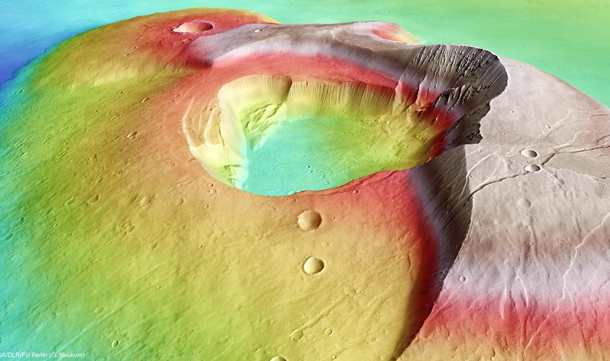 Marso ugnikalnis Tharsis Tholus