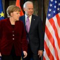 Bidenas telefonu pasikalbėjo su Merkel ir sulaukė kvietimo apsilankyti Vokietijoje