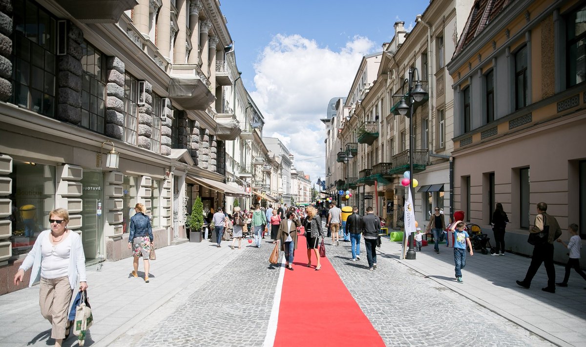 Vilniaus gatvė švenčia