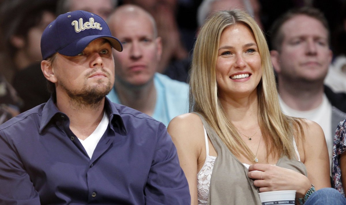 "Lakers"-"Thunder" rungtynes stebėjo aktorius Leonardo di Caprio ir jo draugė Bar Refaeli