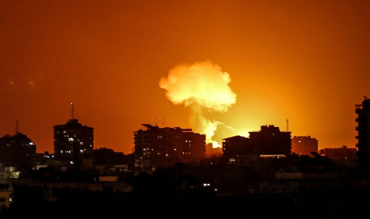 Izraelis smogė „Hamas“ taikiniams Gazos Ruože