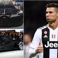 Ronaldo įsigijo brangiausią pasaulyje automobilį, bet iškart už vairo sėsti negalės