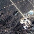 Palydovo fotografijoje matomas urano sodrinimo įrenginys Irane