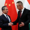 Vengrijos užsienio reikalų ministras susitiko su Budapešte viešinčiu Kinijos diplomatijos vadovu