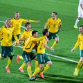 Metus Lietuvos rinktinė FIFA reitinge pradeda laipteliu aukštesnėje pozicijoje