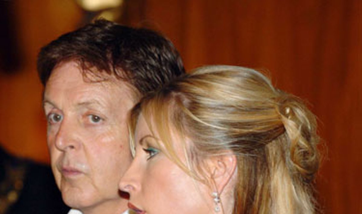 Paulas McCartney  su žmona