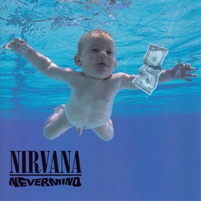 "Nirvana" albumo viršelis "Nevermind"