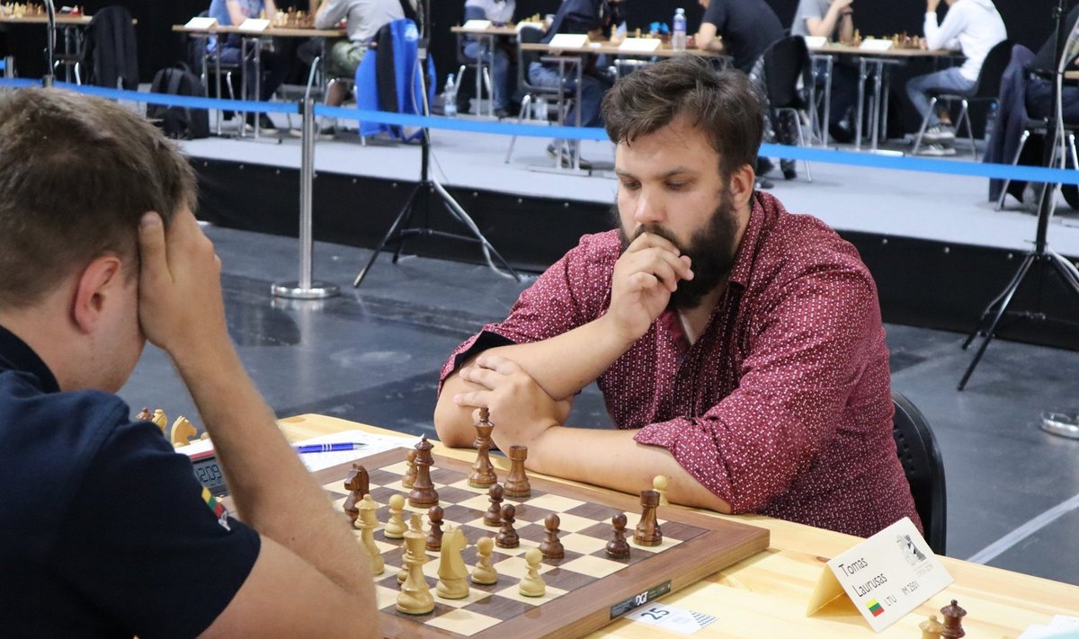 Tomas Laurušas (Lietuvos šachmatų federacijos nuotr.)