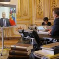 Macronas pasiūlys Putinui deeskalacijos kelią Ukrainos konflikte