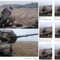 Ar nuotraukose tikrai užfiksuota Ukrainai perduoto tanko avarija?