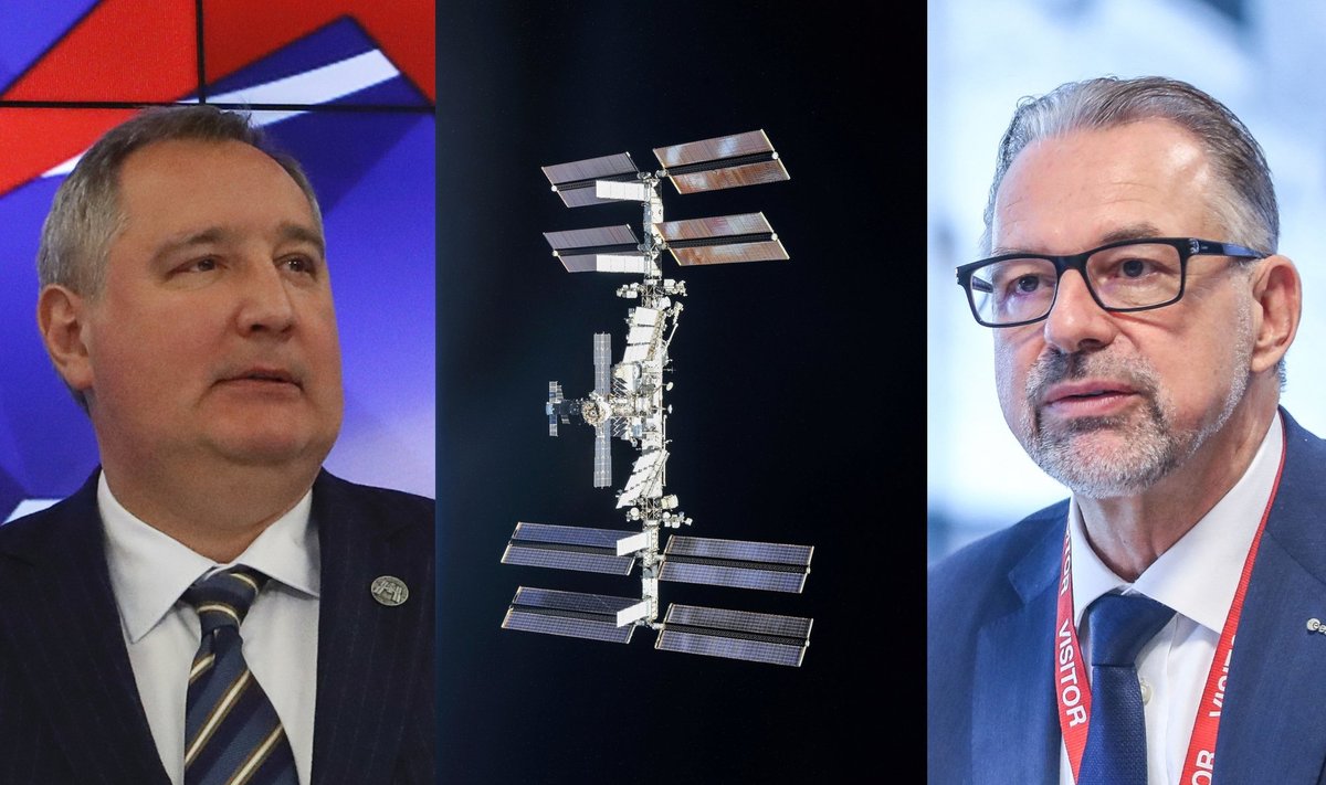 Josefas Aschbacheris parašė, kad ESA „oficialiai nutraukia“ ryšius su Rusija o „Roskosmos“ vadovas Dmitrijus Rogozinas piktai sureagavo į tokį žingsnį.