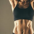 Juosmens bei įstrižinių pilvo raumenų stiprinimas treniruokliais gryname ore
