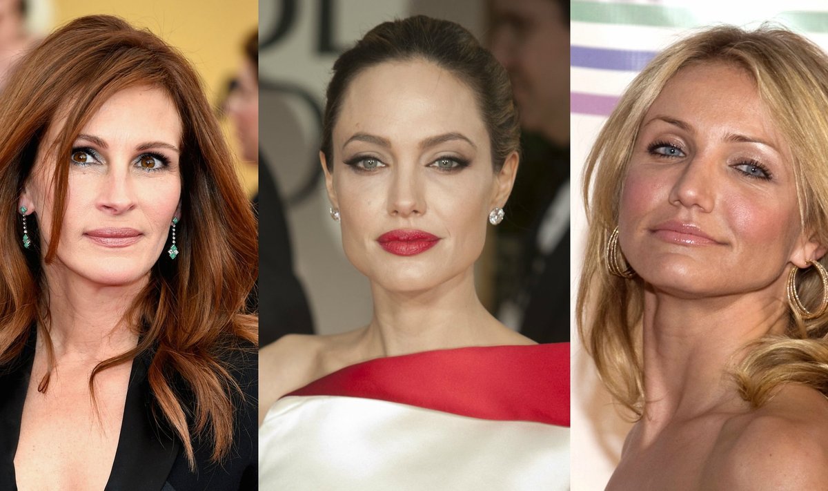 Julia Roberts, Angelina Jolie, Cameron Diaz