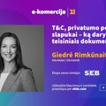 Giedrė Rimkūnaitė-Manke: T&C, privatumo politika, slapukai – ką daryti su teisiniais dokumentais?