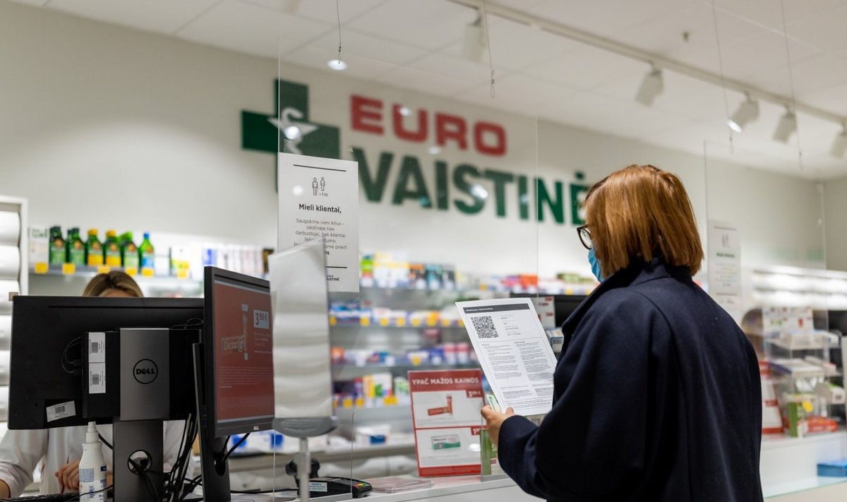 Galimybių pasų išdavimas „Eurovaistinės“ vaistinėje