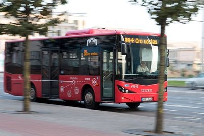 Autobusas // SĮ „Susisiekimo paslaugos“ nuotr.