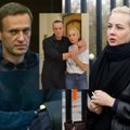 Paskutiniame Navalno įraše – jautrūs ir už širdies griebiantys žodžiai žmonai Julijai