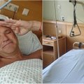 Žilvinas Grigaitis paguldytas į ligoninę: žiūrėjau pro operacinės langą į dangų ir mąsčiau, kad gal paskutinį kartą jį matau