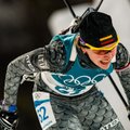 Lietuvos biatlonininkai olimpinių žaidynių estafetėje finišo nepasiekė