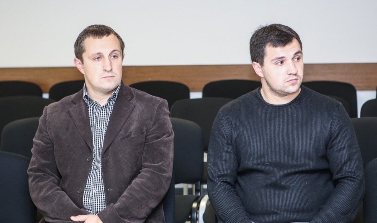 Andrius Čivinskas (kairėje), Sigidijus Čivinskas