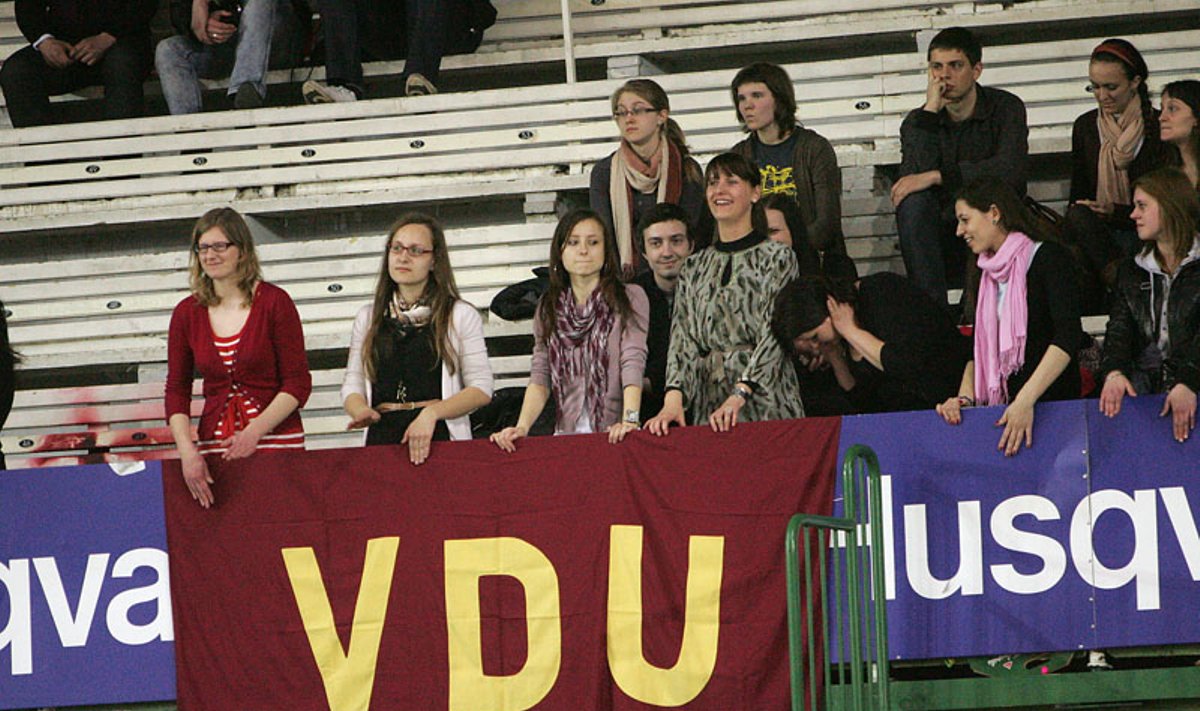 Studentų krepšinio finalas VDU - KTU
