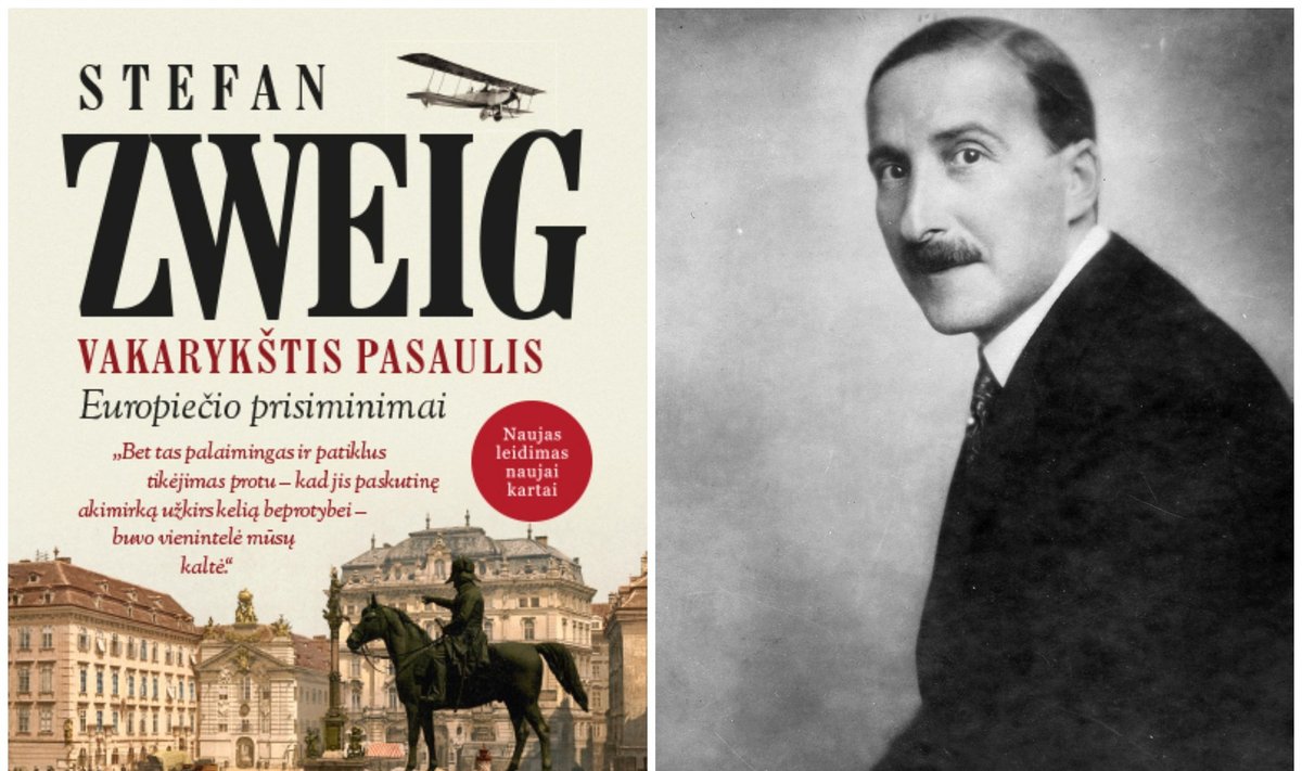 Stefan Zweig. Vakarykštis pasaulis