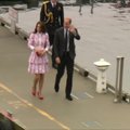 Kanadoje viešintys Princas Williamas ir Kate apsilankė Vankuveryje