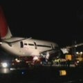 „Boeing“ techninį darbininką sužalojo lėktuvo važiuoklė