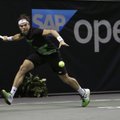 M.Raoničius iškopė į „SAP Open“ varžybų ketvirtfinalį