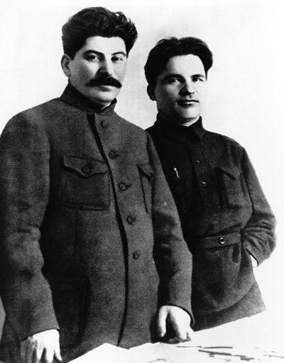 Josifas Stalinas ir Sergėjus Kirovas