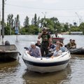 Ukrainos pareigūnė: iš potvynio zonos iki šiol evakuota beveik 3 000 žmonių