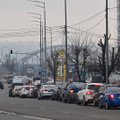 Kaunietis bando išvykti iš Ukrainos: vaizdai kelyje tiesiog sukrečia