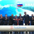 Erdoganas ir Putinas iškilmingai atidarė dujotiekį „TurkStream“